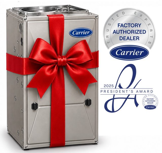 Win a free Carrier furnace from Air-Rite, a Carrier Factory Authorized Dealer
